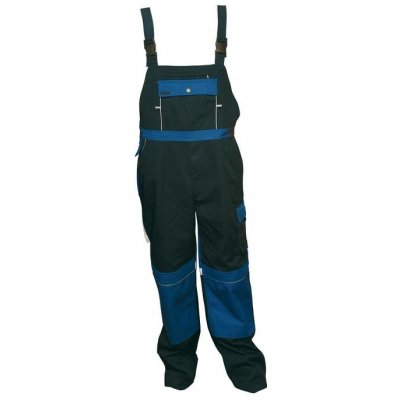 Cerva Stanmore-montérkové kalhoty s laclem pánské modro-černé
