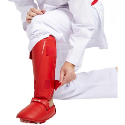 OUTSHOCK Chrániče holení a nártů na karate 900 červený – Hledejceny.cz