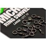 Korda Obratlík Micro Rig Ring Swivel Large – Zboží Mobilmania