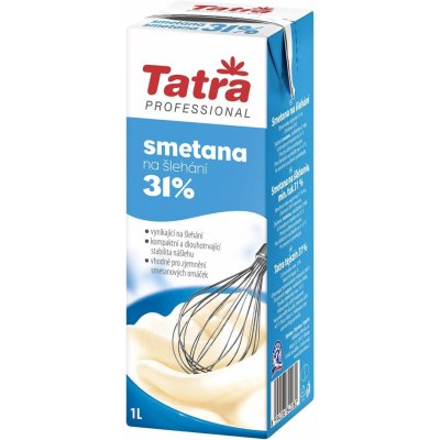 Tatra Professional smetana na šlehání 31% 1 l – Zboží Dáma
