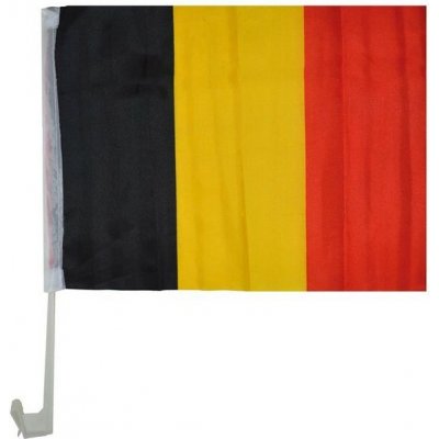 Vlajka Belgie 44 x 30 cm, na auto – Hledejceny.cz