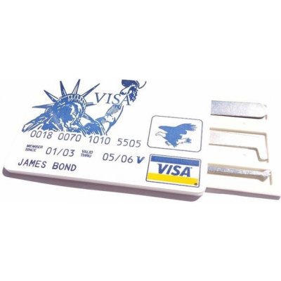 LockPick karta s planžetami - kreditní karta ML0008 – Zboží Dáma