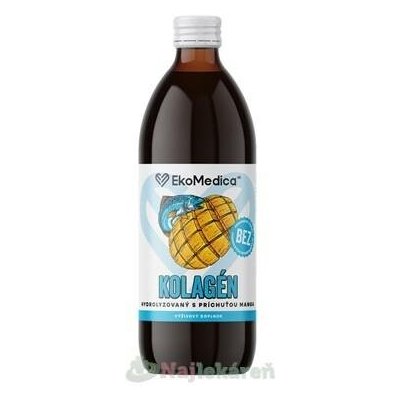 EkoMedica SK Kolagen nápoj mangová příchuť 500 ml – Hledejceny.cz