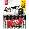 Baterie primární Energizer Max AA 6ks E303328500