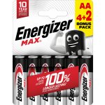 Energizer Max AA 6ks E303328500 – Zboží Mobilmania