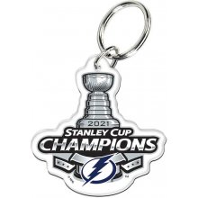 Přívěsek na klíče Fanatics Tampa Bay Lightning 2021 Stanley Cup Champions Premium Acrylic Key Ring FA 4403463