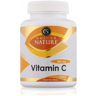Golden Natur Vitamín C 500 mg 100 kapslí – Hledejceny.cz