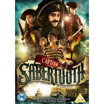 Captain Sabertooth and the Treasure of Lama Rama DVD – Zboží Mobilmania