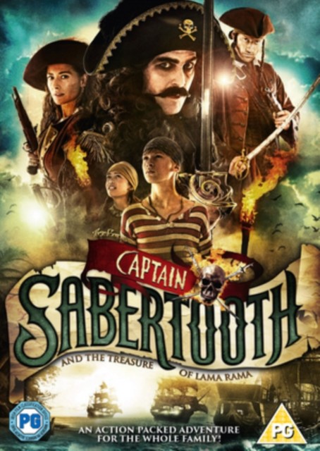 Captain Sabertooth and the Treasure of Lama Rama DVD