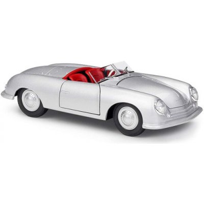Welly Porsche 356 No.1 Roadster 1948 stříbrné 1:24 – Hledejceny.cz