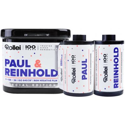 ROLLEI Paul & Reinhold Special Edition 2x 135-36/ISO 640 v plastovém boxu – Zboží Živě
