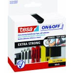 tesa® On & Off suché zipy Extra silný suchý zip – páska Barva: černá, Rozměr: 50 mm : 100 cm – Hledejceny.cz