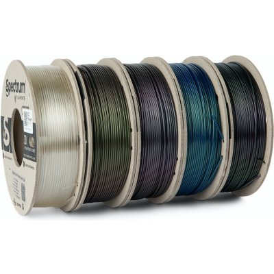 Spectrum Premium PLA Essentials, 1,75mm, 5x250g mix Wizard Indigo, Wizard Green – Zboží Živě