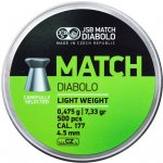 Diabolky JSB Green Match Light Weight 4,5 mm 500 ks – Sleviste.cz