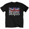 Dětské tričko dětské tričko Dop T Logo The Beatles & Vintage Flag