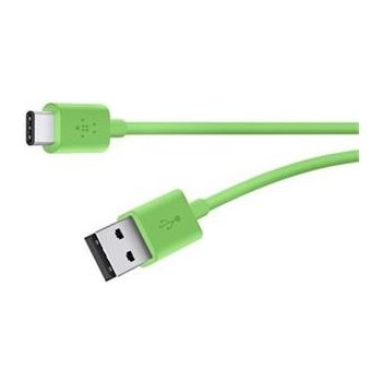 Belkin F2CU033bt06-GRN USB-C to MicroUSB, 1.8m, zelený