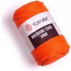 Příze YarnArt Macrame Cord 3mm Barva: Macrame Cord 3mm 800 neonově oranžová