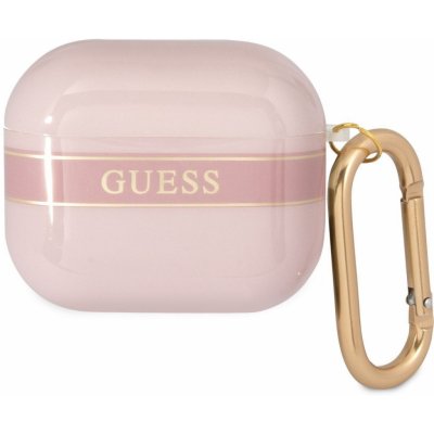 Guess TPU Printed Stripe Pouzdro pro Airpods 3 GUA3HHTSP – Zboží Živě