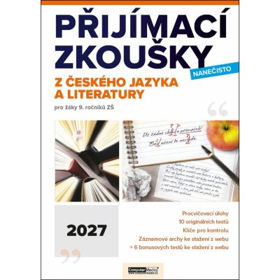 Přijímací zkoušky nanečisto z českého jazyka a literatury 2027 – Hledejceny.cz