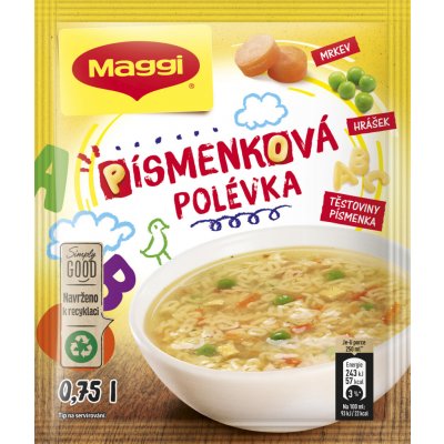Maggi Polévka Písmenková 51 g – Hledejceny.cz