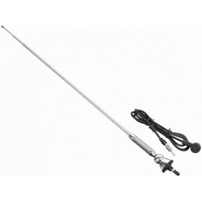 COMPASS Anténa teleskopická - chrom, 120cm | Zboží Auto