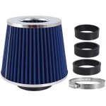 Filtr vzduchový UNI 155x130x120mm, modrý/chrom, adaptér 60, 63, 70mm, 86005 – Hledejceny.cz