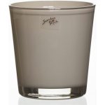 Nohel Garden Obal na květník ORCHID skleněný šedý d12,5x13,5cm MOM 6ks – Sleviste.cz