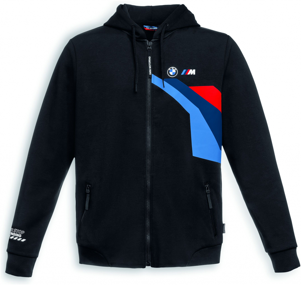 BMW mikina MOTORSPORT Zip 24 black