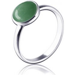 Nubis Stříbrný prsten zelený Avanturín NBP99