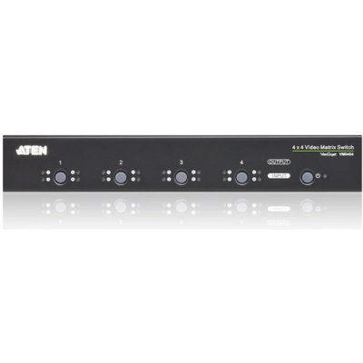 ATEN VM0404HB Professional Audio/Video Video Matrix Switches Standard VM0404HBSearch Product or keyword 4 x 4 True 4K HDMI VM0404HB-AT-G