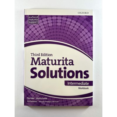 Maturita Solutions 3rd Edition Intermediate Workbook Czech Edition – Zboží Dáma