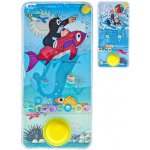 Vodní hra hlavolam 7x14cm plast Krtek 3 druhy 18ks v boxu – Zboží Dáma