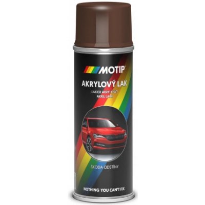 MOTIP Škoda hnědá mato met. 200ml – Hledejceny.cz