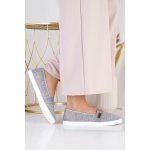 Prety slip on tenisky 11402-2G šedé – Zboží Dáma