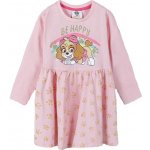 Šaty s dlouhým rukávem Tlapková Patrola růžové – Zboží Dáma