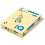 Barevné papíry IQ Color BE66 A4 160 g vanilková balení 250 lst. – Sleviste.cz