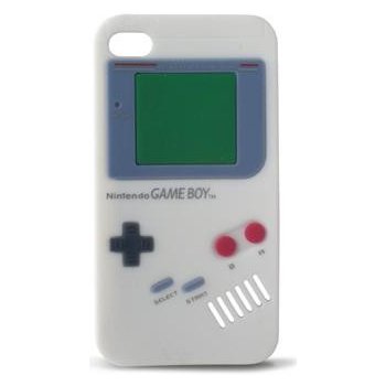 Pouzdro Ksix Freestyle GAMEBOY iPhone4/4S šedá