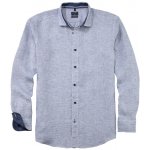 Olymp pánská lněná košile 409074 19 modrá – Sleviste.cz