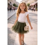 Lily Grey tutu sukně tmavě zelená – Zboží Dáma