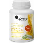 Aliness Magnesium Citrate 125 mg s B6 100 kapslí – Hledejceny.cz