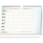 Notique týdenní rodinný plánovací s háčkem 30 × 21 cm 2027 – Sleviste.cz