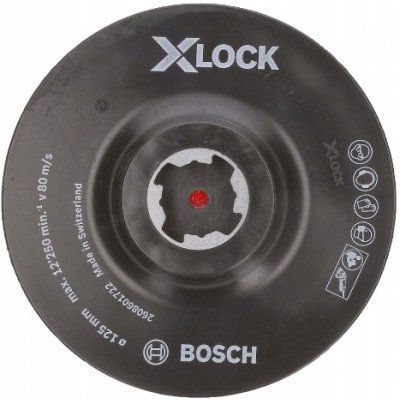 Bosch talíř kotouč na suchý zip 125 mm X-LOCK M14 – Zbozi.Blesk.cz