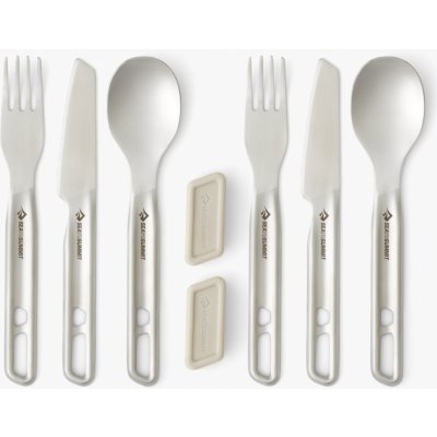 Sea to Summit Detour Stainless Steel Cutlery Set 6 kusů – Zbozi.Blesk.cz