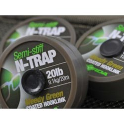 Korda šňůra N-Trap Semi Stiff green 20m 20lb