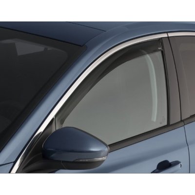 Ofuky bočních oken ClimAir, přední, černé – Sleviste.cz