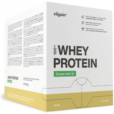 Vilgain Grass-Fed Whey Protein 300 g – Sleviste.cz