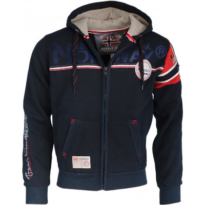 GEOGRAPHICAL NORWAY mikina FAPONIE MEN NEW 100 tmavě modrá – Zboží Mobilmania