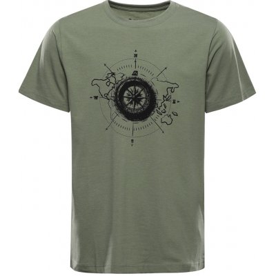 Alpine Pro pánské triko MOROL zelená – Zboží Dáma