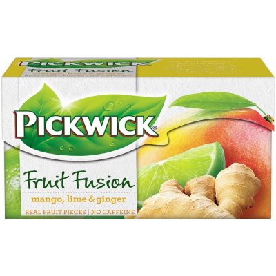 Pickwick Fruit Fusion Mango Lime & Ginger 20 x 1,75 g – Zboží Mobilmania