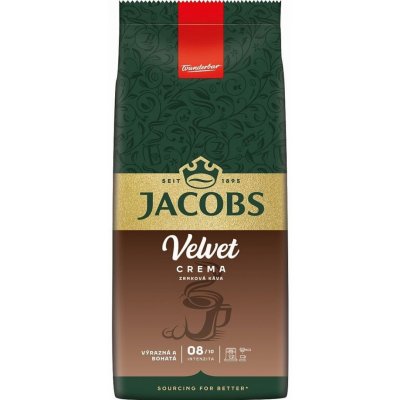 Jacobs Velvet Crema káva 1 kg – Zboží Dáma